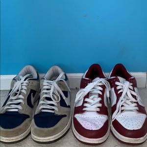 2 Pairs of Nike shoes Size 9